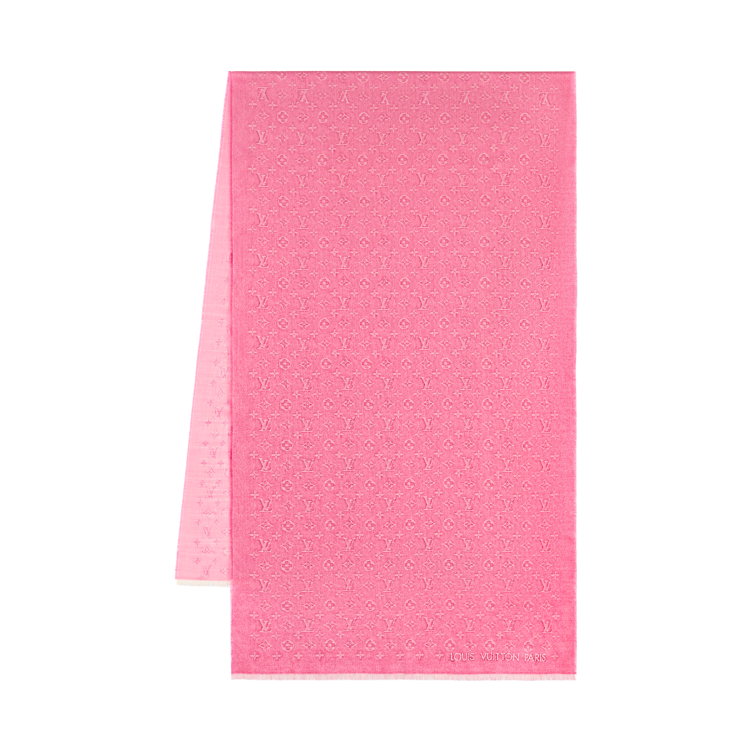 LV Denim Gradient Stole S00 - Women - Accessories | LOUIS VUITTON ®